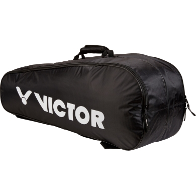 Victor Racketbag Doublethermobag 9150C (Schlägertasche, 2 Hauptfächer, Thermofach) schwarz